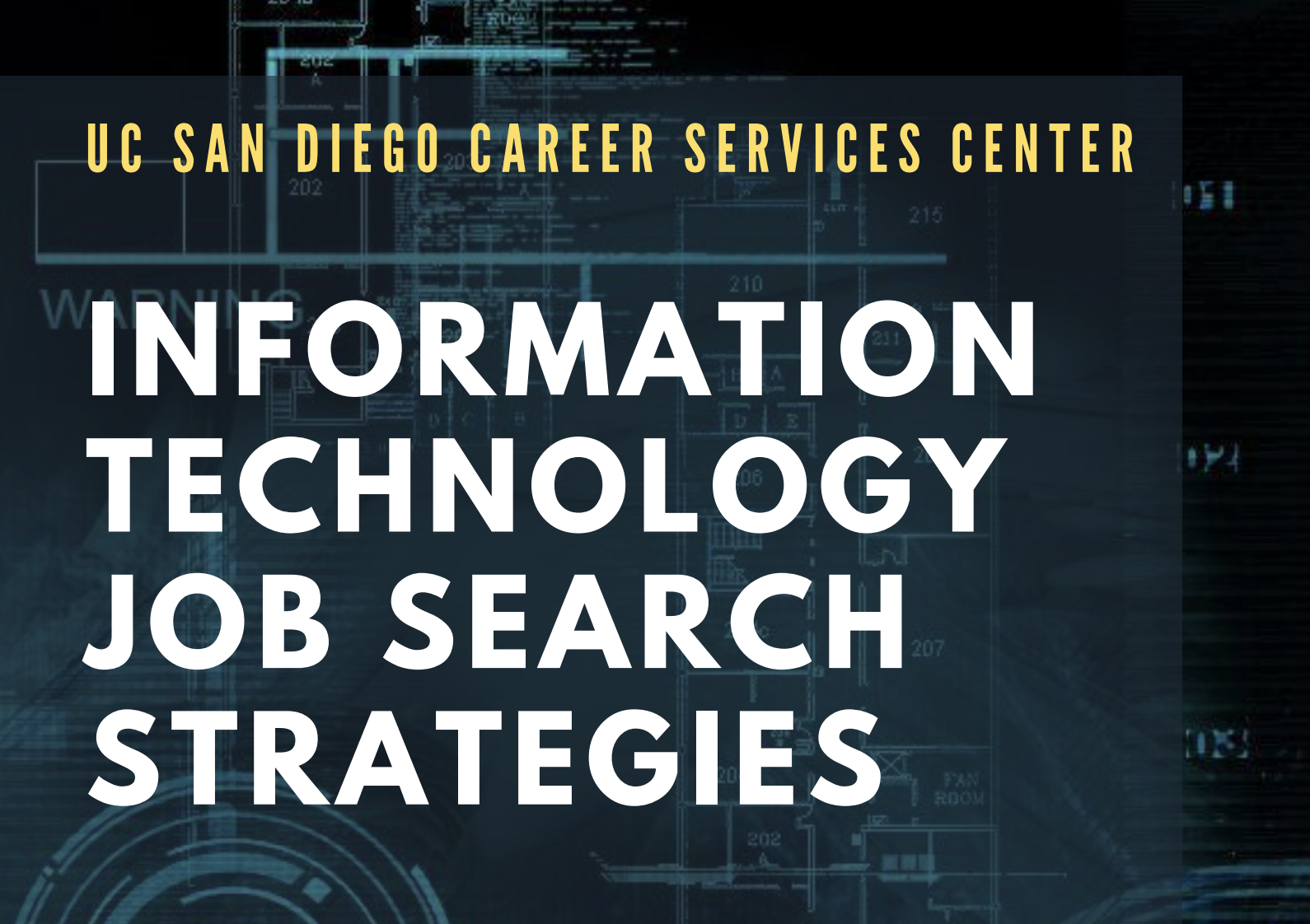 UCSD job search strategies information session with The Carrera Agency